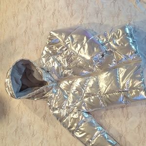 Wonder Nation Girl's Chrome Winter Coat